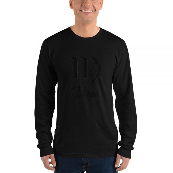 Virgo Symbol Long sleeve t-shirt - Image 3