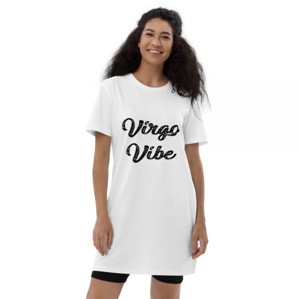 Virgo Vibe Organic cotton t-shirt dress - Image 2